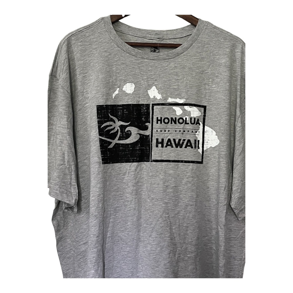 NWT Honolua Surf Company Men's T-Shirt Light Gray 4XL - Picture 3 of 5